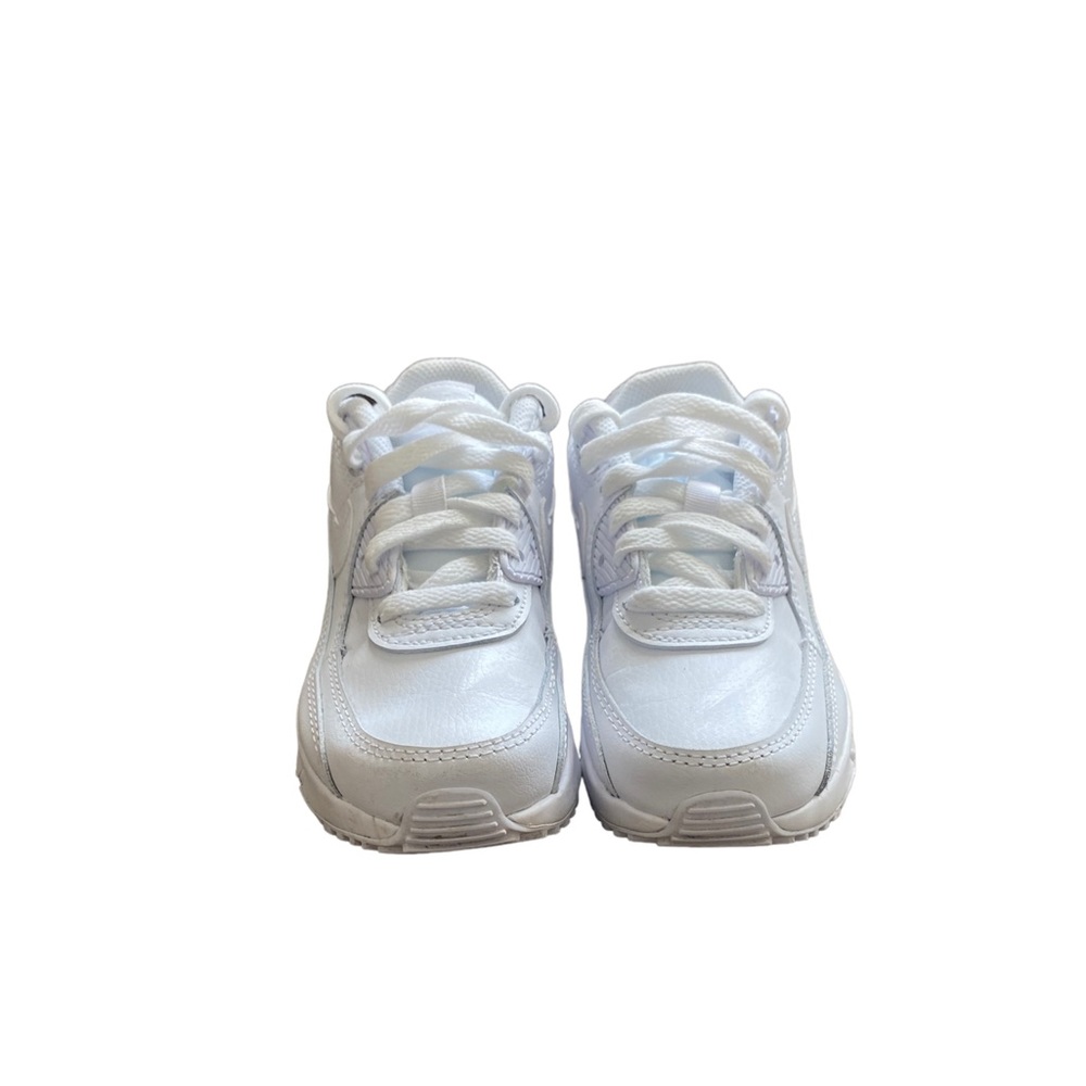 Boys White Nike Air Max 90